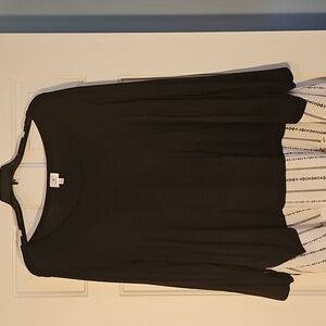 Dressbarn Tunic Top Size XL